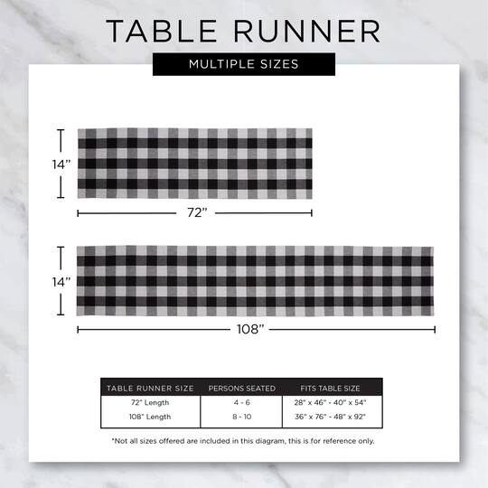DII® 108" Scattered Leaves Table Runner